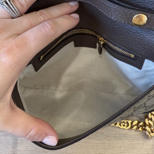 Gucci Blondie Small Shoulder Bag Brown