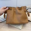 Loewe Mini Flamenco Clutch in Nappa Calfskin Tan