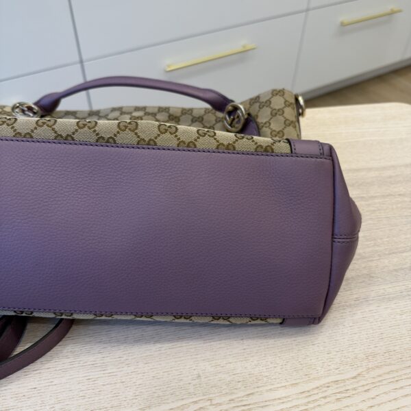 Gucci Miss GG Convertible Tote GG Canvas Medium Lavender