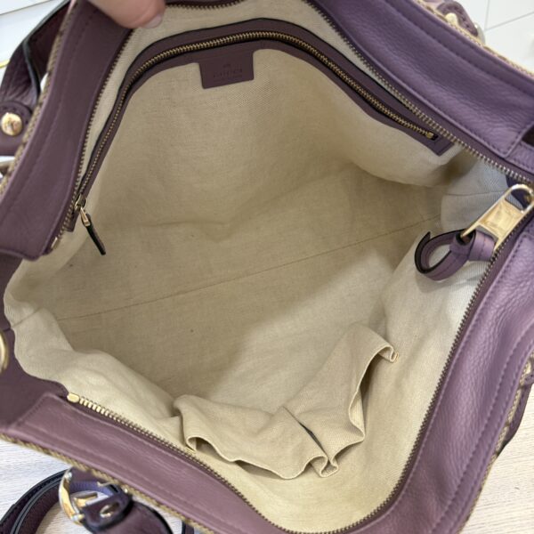 Gucci Miss GG Convertible Tote GG Canvas Medium Lavender