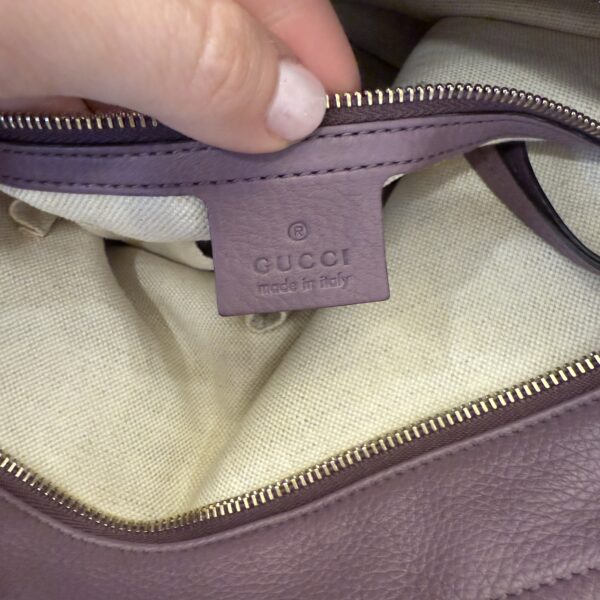 Gucci Miss GG Convertible Tote GG Canvas Medium Lavender