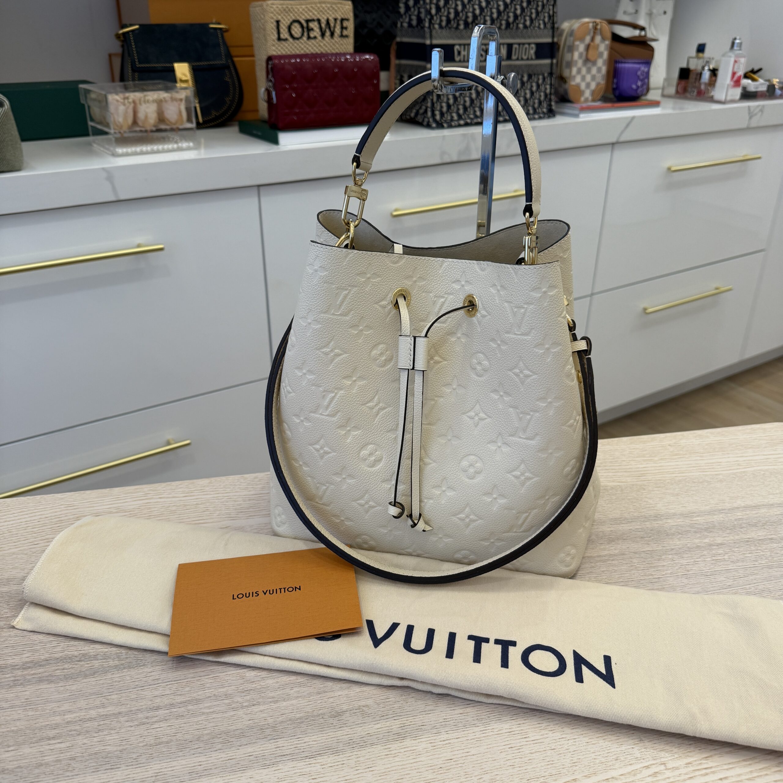 Louis Vuitton Empreinte Neonoe MM Cream