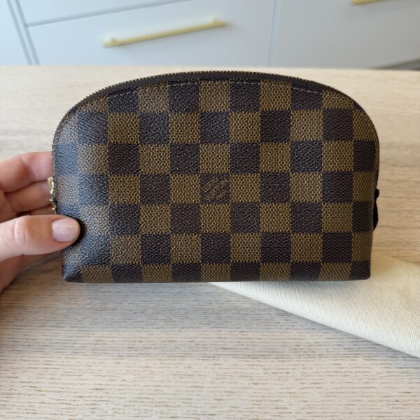 Louis Vuitton Damier Ebene Cosmetic Pouch