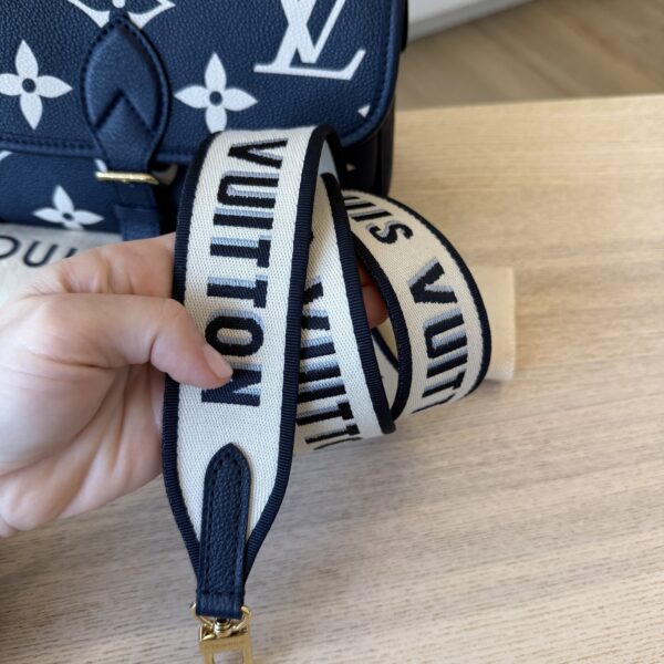 Louis Vuitton Empreinte Giant Monogram Diane Navy Creme