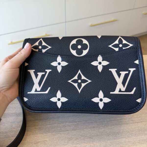 Louis Vuitton Empreinte Giant Monogram Diane Navy Creme