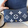 Louis Vuitton Empreinte Giant Monogram Diane Navy Creme