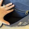 Louis Vuitton Empreinte Giant Monogram Diane Navy Creme