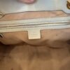 Gucci GG Supreme Monogram Medium Padlock Tote White