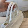 Miu Miu Raffia-Effect Woven Handbag