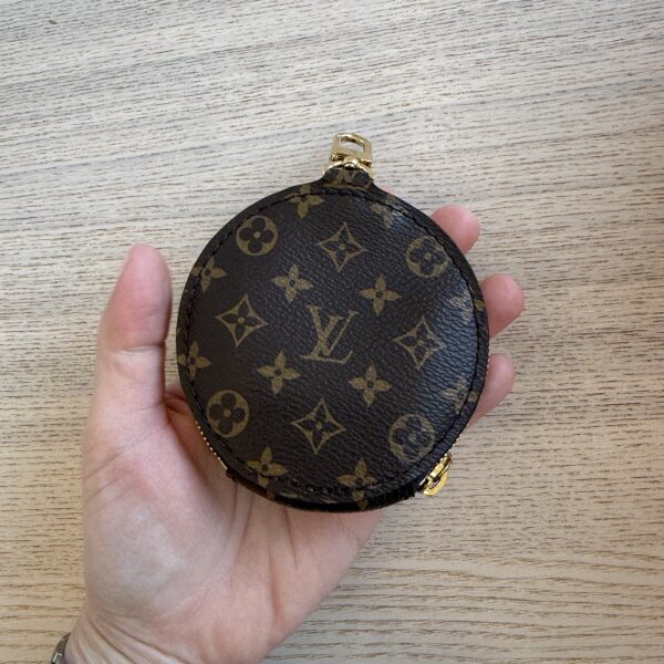 Louis Vuitton Monogram Multi Pochette Accessories Round Coin Purse