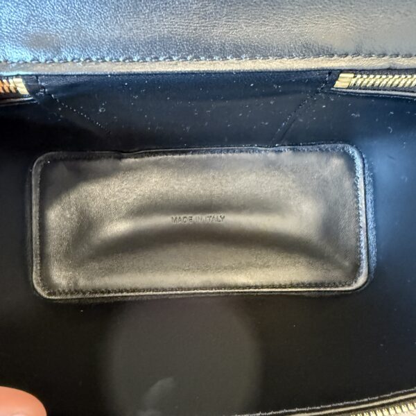 Altuzarra Vanity Leather Bag Black Gold Hardware