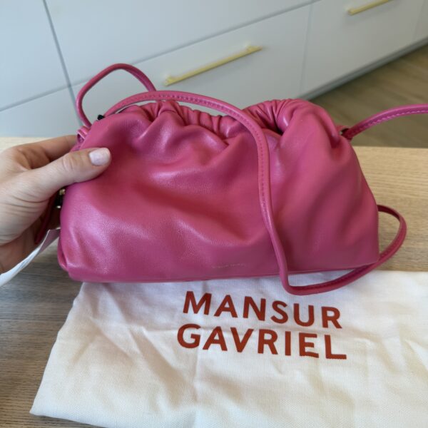 Mansur Gavriel Mini Cloud Clutch in Dolly