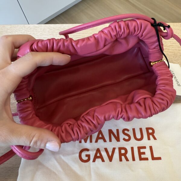 Mansur Gavriel Mini Cloud Clutch in Dolly