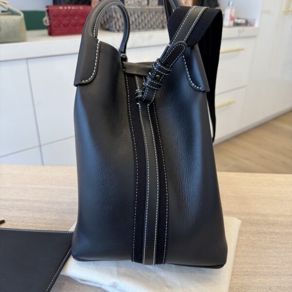 Loro Piana Large Bale bag Black