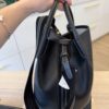 Loro Piana Large Bale bag Black