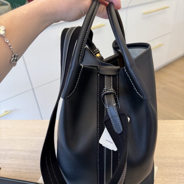Loro Piana Large Bale bag Black