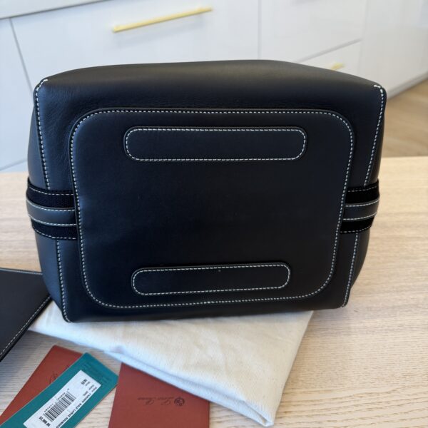 Loro Piana Large Bale bag Black