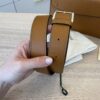 Valextra Pocket Crossbody Bag Havana Brown