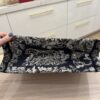 Christian Dior Canvas Embroidered Small Dioriviera Toile De Jouy Book Tote Blue