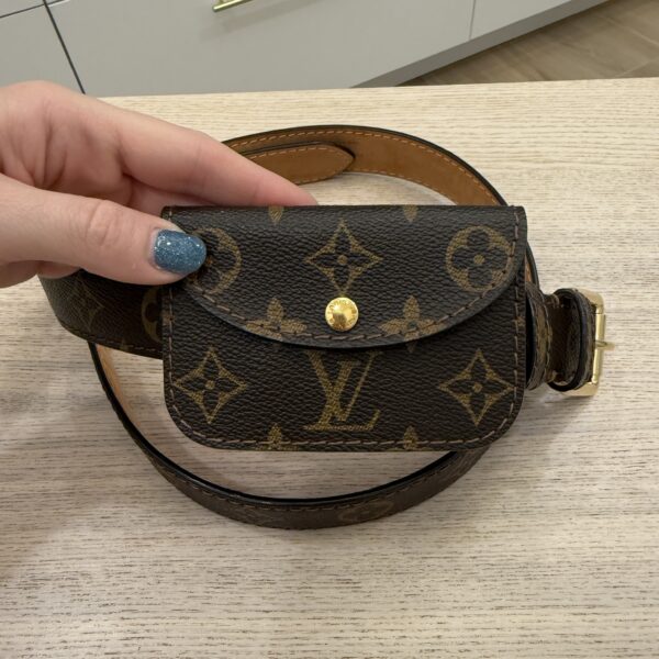 Louis Vuitton Monogram Ceinture Pochette Solo Belt 95 38