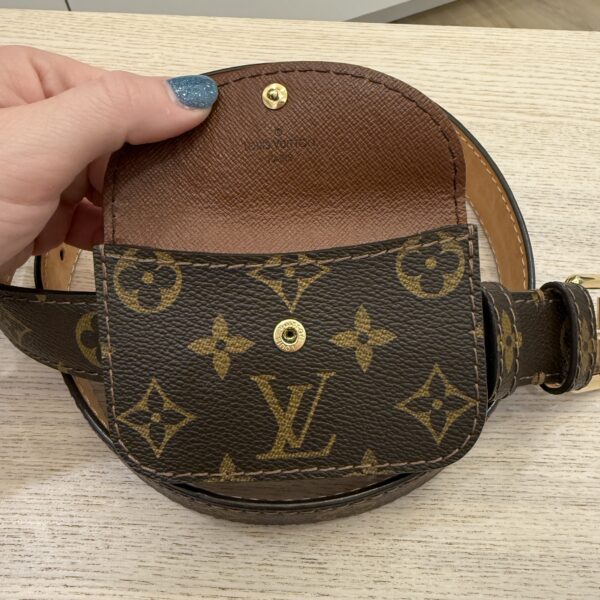 Louis Vuitton Monogram Ceinture Pochette Solo Belt 95 38