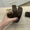 Louis Vuitton Monogram Ceinture Pochette Solo Belt 95 38