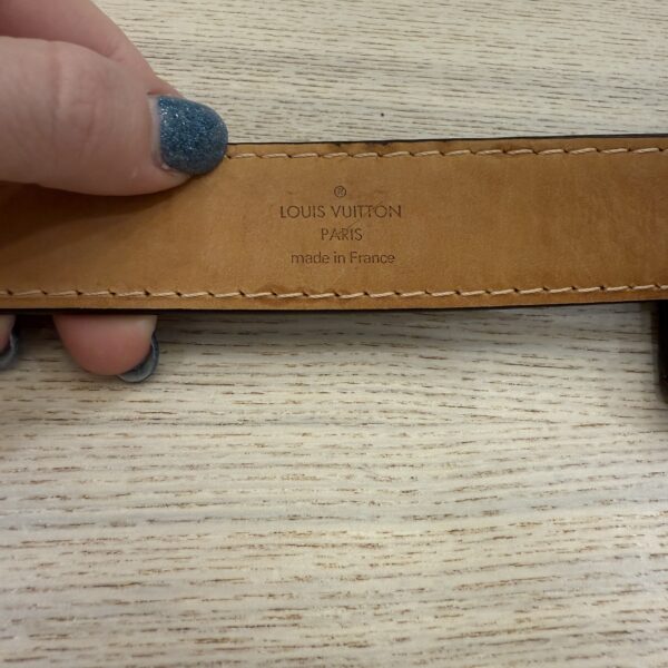 Louis Vuitton Monogram Ceinture Pochette Solo Belt 95 38