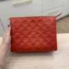 Louis Vuitton Lambskin Embossed Monogram Coussin PM Red