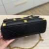 Valentino Garavani Nappa Large Roman Stud Shoulder Bag Black