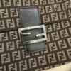 Fendi Zucchino Vitello Tube Messenger Bag Testa di Moro Beige