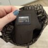 Fendi Zucchino Vitello Tube Messenger Bag Testa di Moro Beige