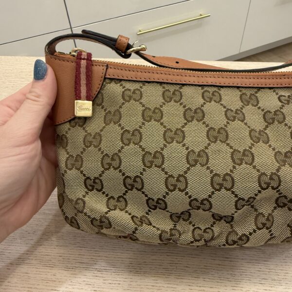 Gucci GG Canvas Monogram Pochette Pink