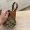 Gucci GG Canvas Monogram Pochette Pink