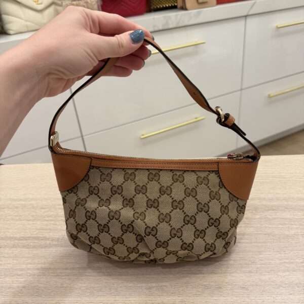 Gucci GG Canvas Monogram Pochette Pink