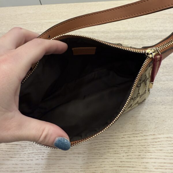 Gucci GG Canvas Monogram Pochette Pink