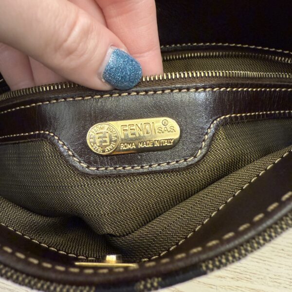 Fendi One Shoulder Bag Zucca Pattern