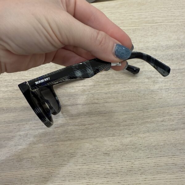 Burberry House Check black and grey Sunglasses