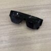 Fendi O'Lock Acetate Geometric Sunglasses Black