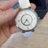 Louis Vuitton Stainless Steel Monogram 38mm Tambour Slim Quartz