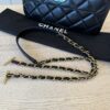 Chanel Lambskin Quilted Small Trendy CC Dual Handle Flap Bag Black Gold Hardware