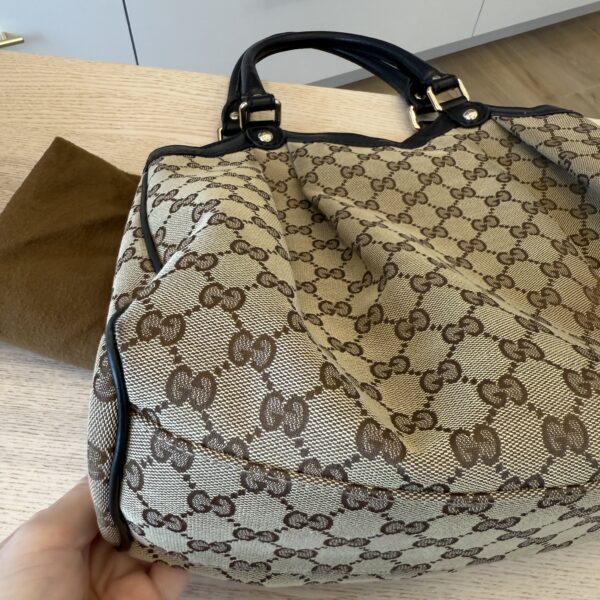 Gucci Monogram Medium Sukey Tote