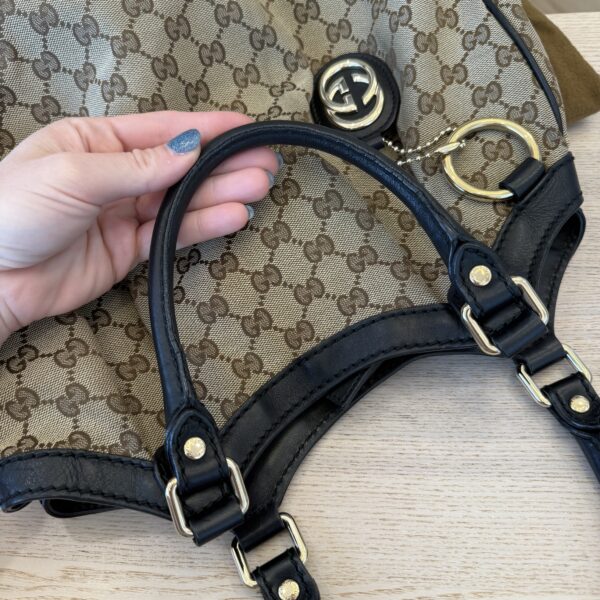 Gucci Monogram Medium Sukey Tote