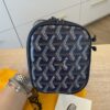 Goyard Goyardine Petit Flot Mini Bucket Bag Marine Bleu