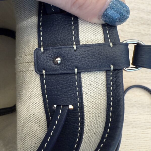 Goyard Goyardine Petit Flot Mini Bucket Bag Marine Bleu