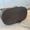 Gucci GG Supreme Monogram Neo Vintage Drawstring Bucket Backpack Beige New Acero Crop
