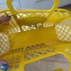 Fendi Recycled Plastic Vitello Liberty Matte Small Fendi Basket Limone