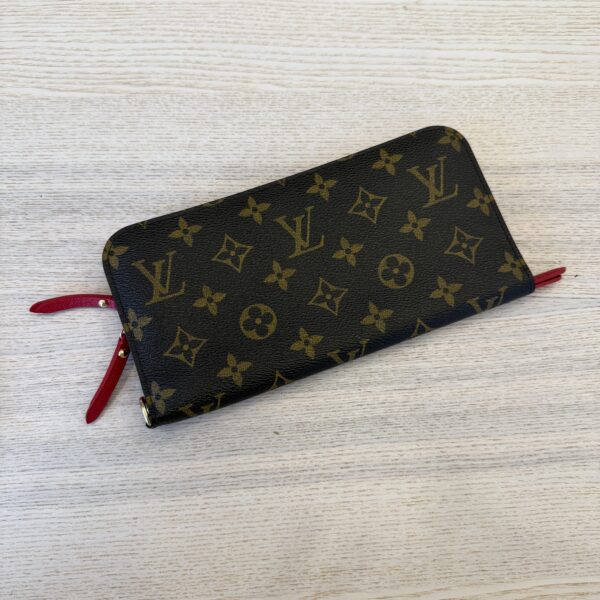 Louis Vuitton Monogram Insolite Wallet Red