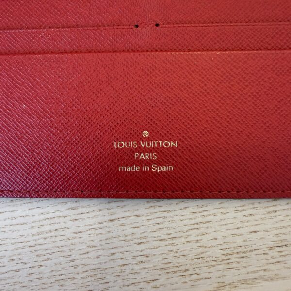 Louis Vuitton Monogram Insolite Wallet Red