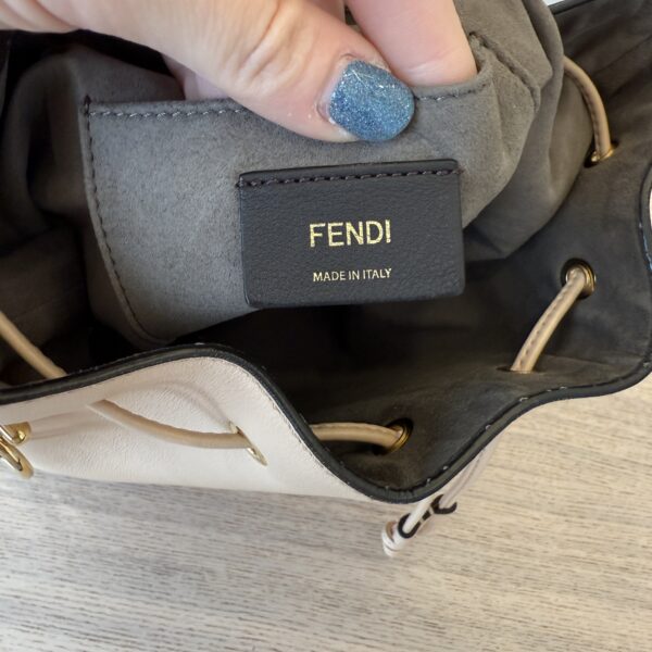 Fendi Vitello Grace Matte F is Fendi Grande Mon Tresor Bucket Bag Camelia