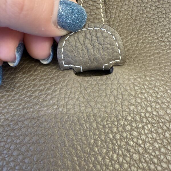 Hermes Taurillon Clemence Evelyne III PM Etoupe